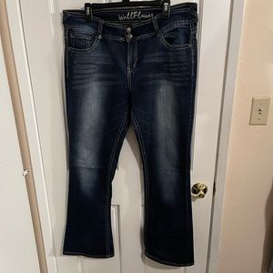 Wallflower Bootcut Jeans. Size 17.